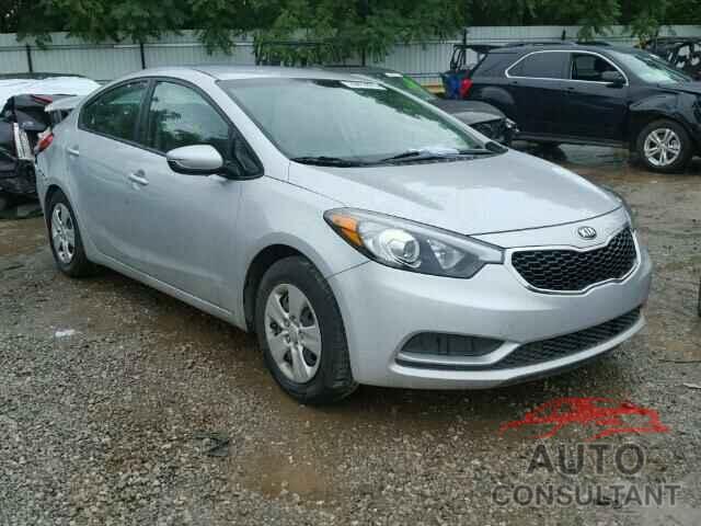 KIA FORTE 2015 - KNAFK4A63F5410928