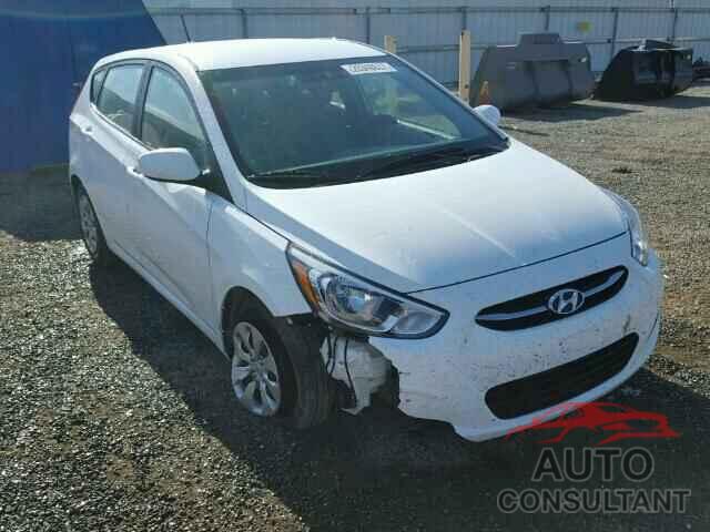 HYUNDAI ACCENT 2017 - KMHCT5AE5HU307563