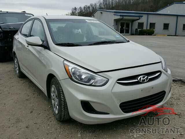 HYUNDAI ACCENT 2016 - KMHCT4AE6GU074267