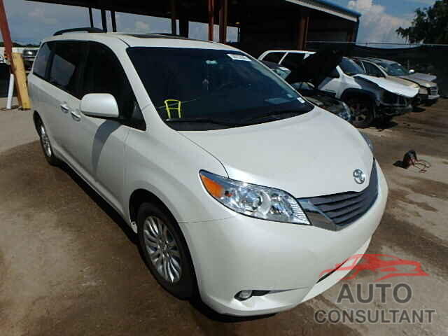 TOYOTA SIENNA 2015 - 5TDYK3DC5FS626104