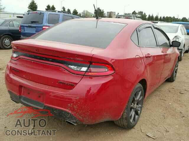 DODGE DART 2015 - 1C3CDFBB7FD405538