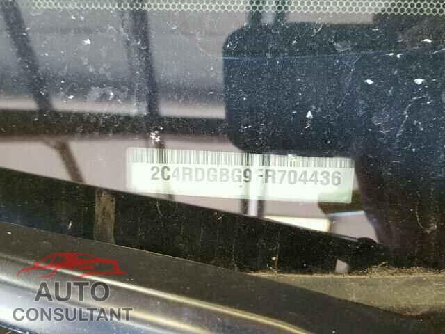DODGE CARAVAN 2015 - 2C4RDGBG9FR704436