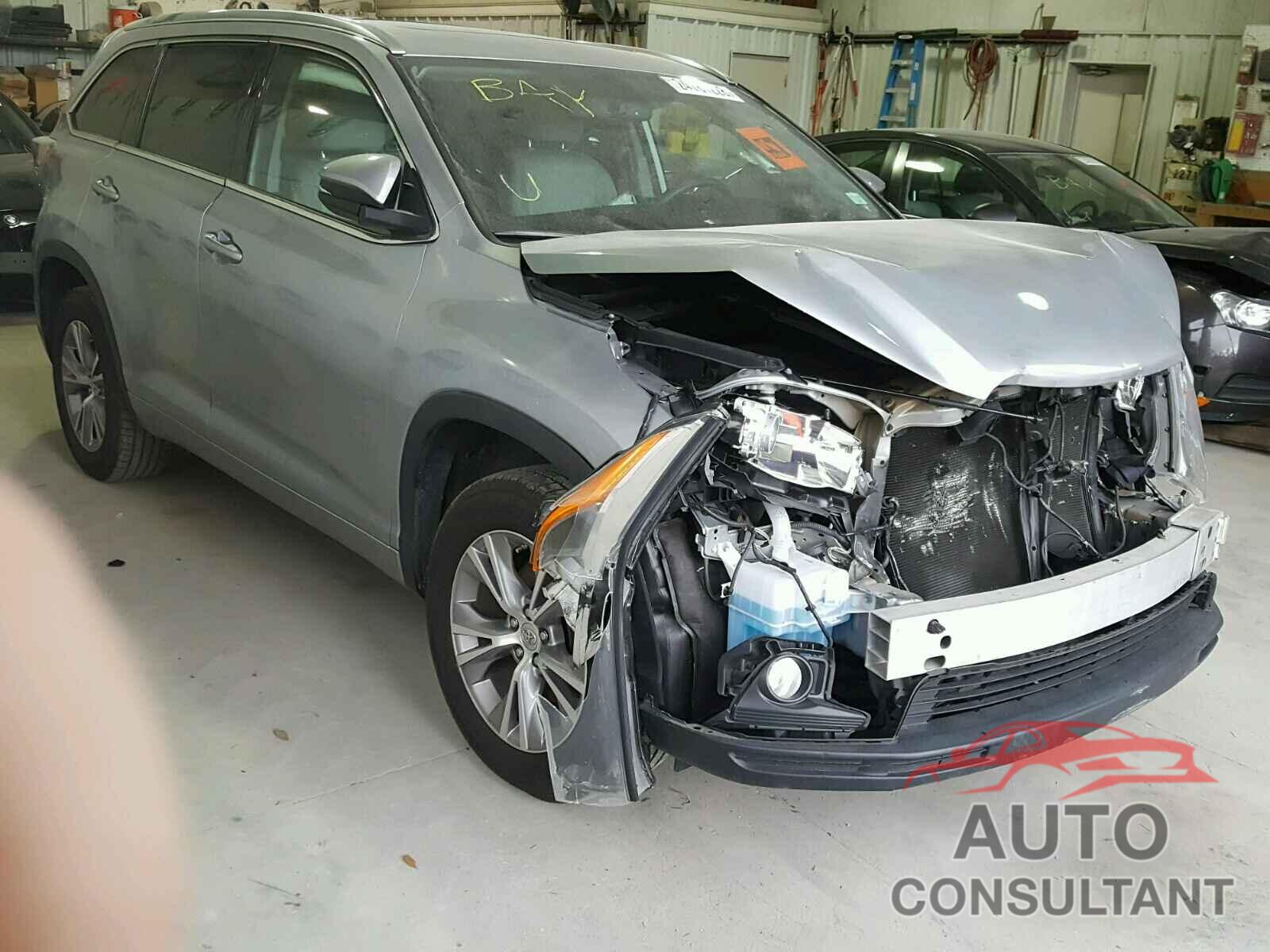 TOYOTA HIGHLANDER 2015 - 5TDKKRFH0FS043294