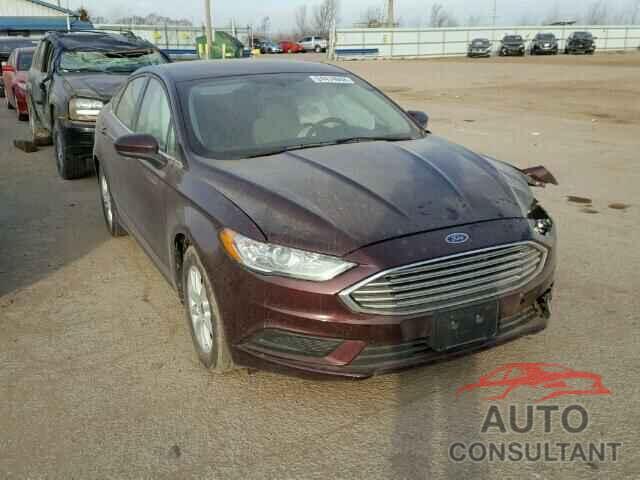 FORD FUSION 2017 - 3FA6P0G77HR340952