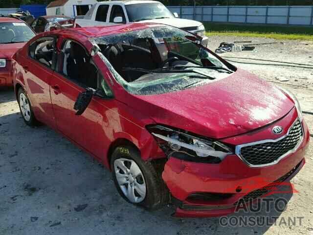 KIA FORTE 2016 - KNAFK4A62G5442397