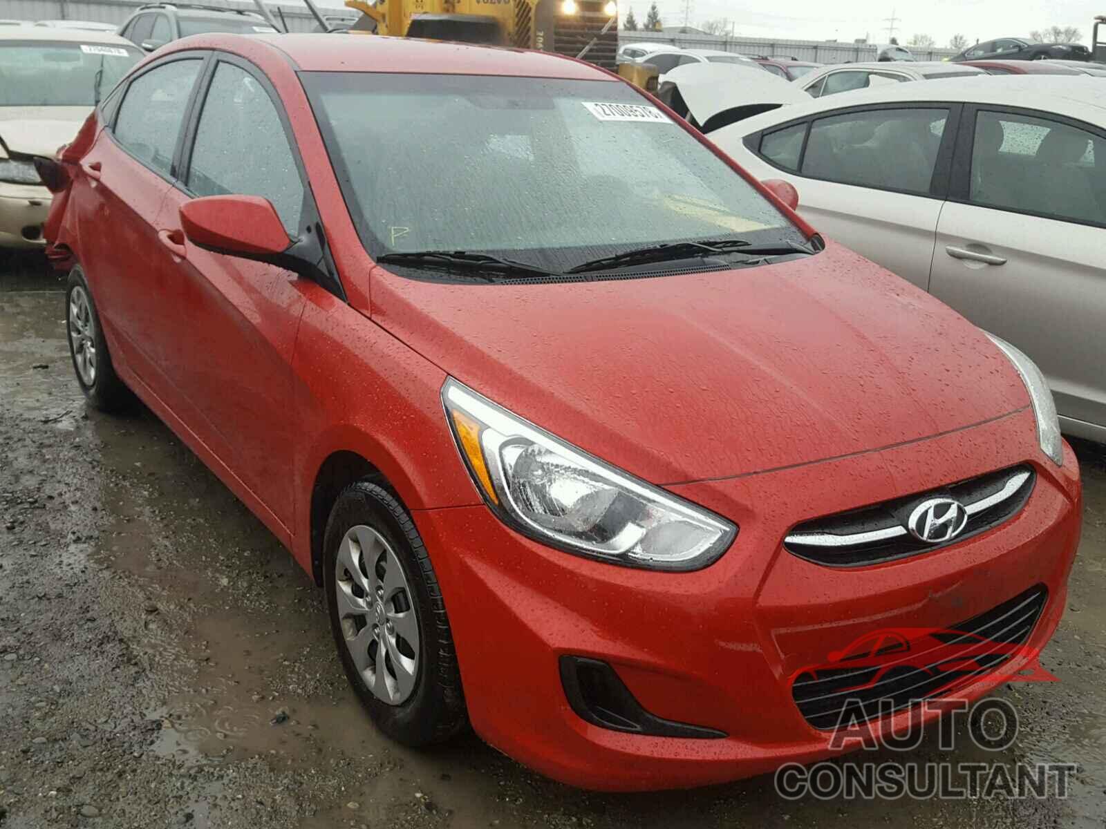 HYUNDAI ACCENT 2015 - KMHCT4AEXFU884452