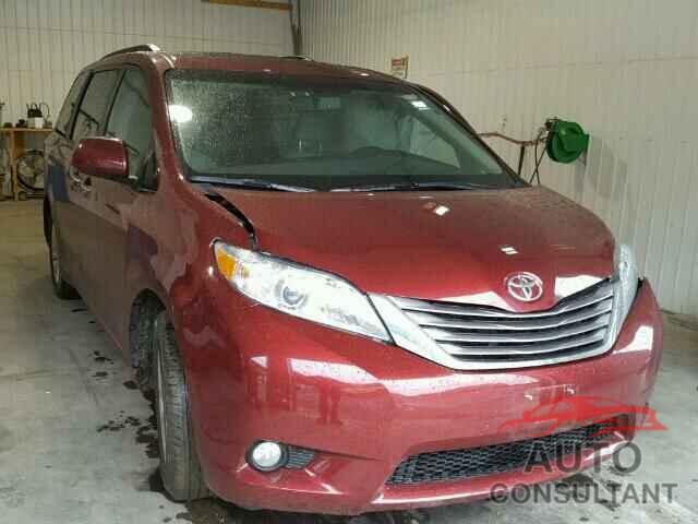 TOYOTA SIENNA 2016 - 5TDYK3DC9GS730273