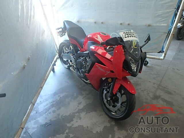 HONDA CBR CYCLE 2015 - MLHRC7410F5100120