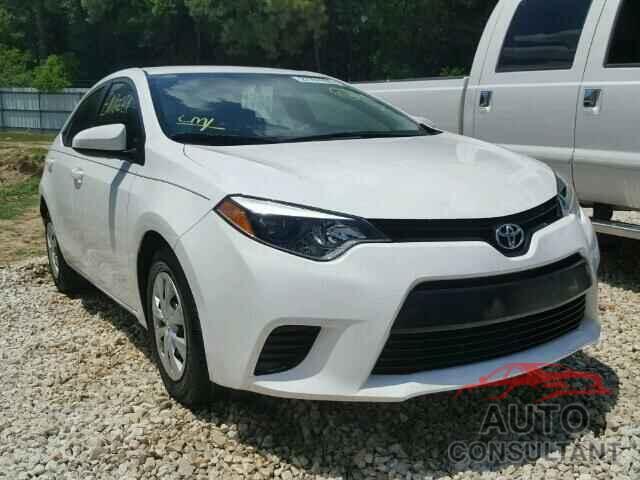 TOYOTA COROLLA 2015 - 2T1BURHE1FC346333