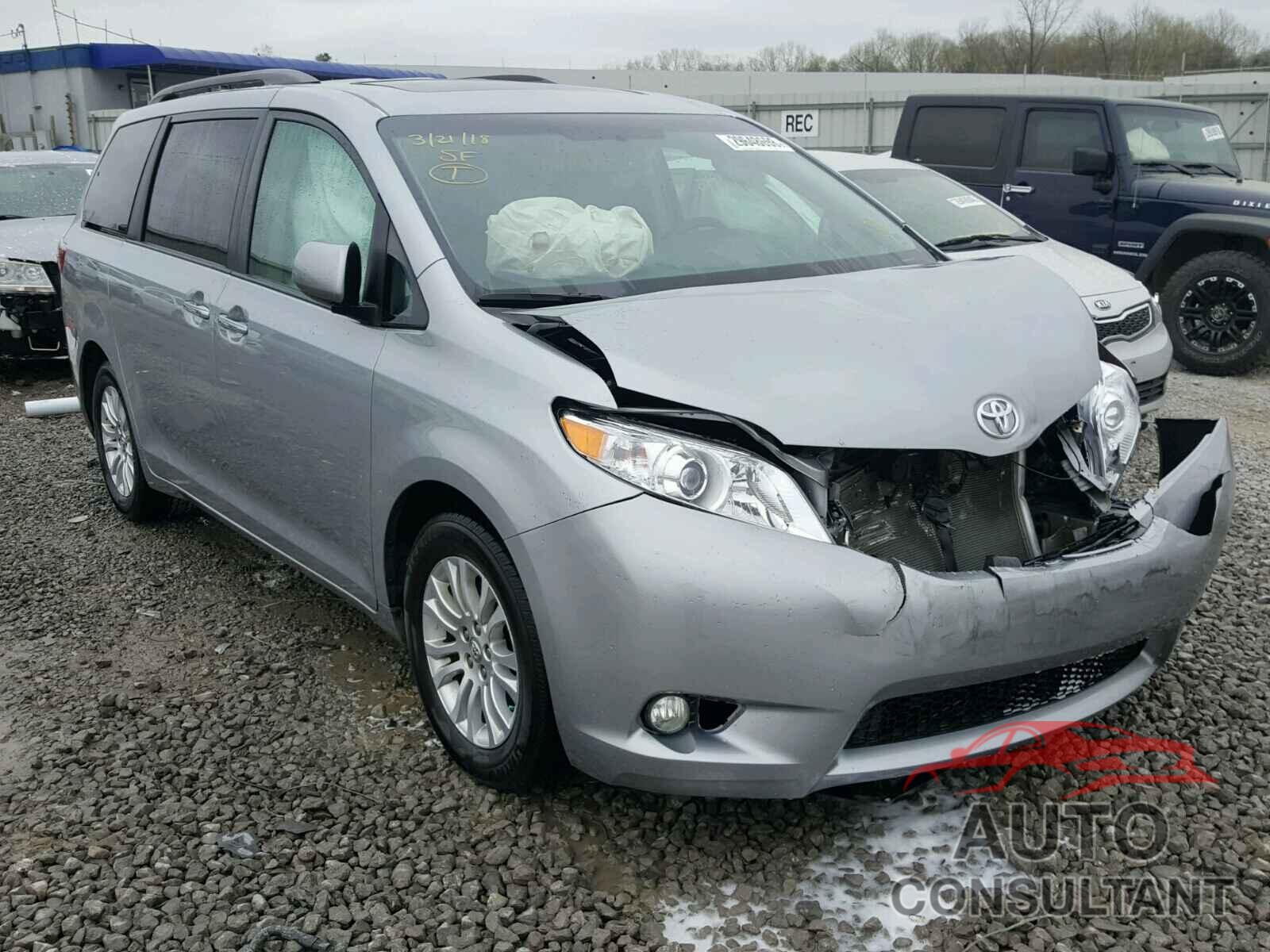 TOYOTA SIENNA 2015 - 5TDYK3DC4FS625106