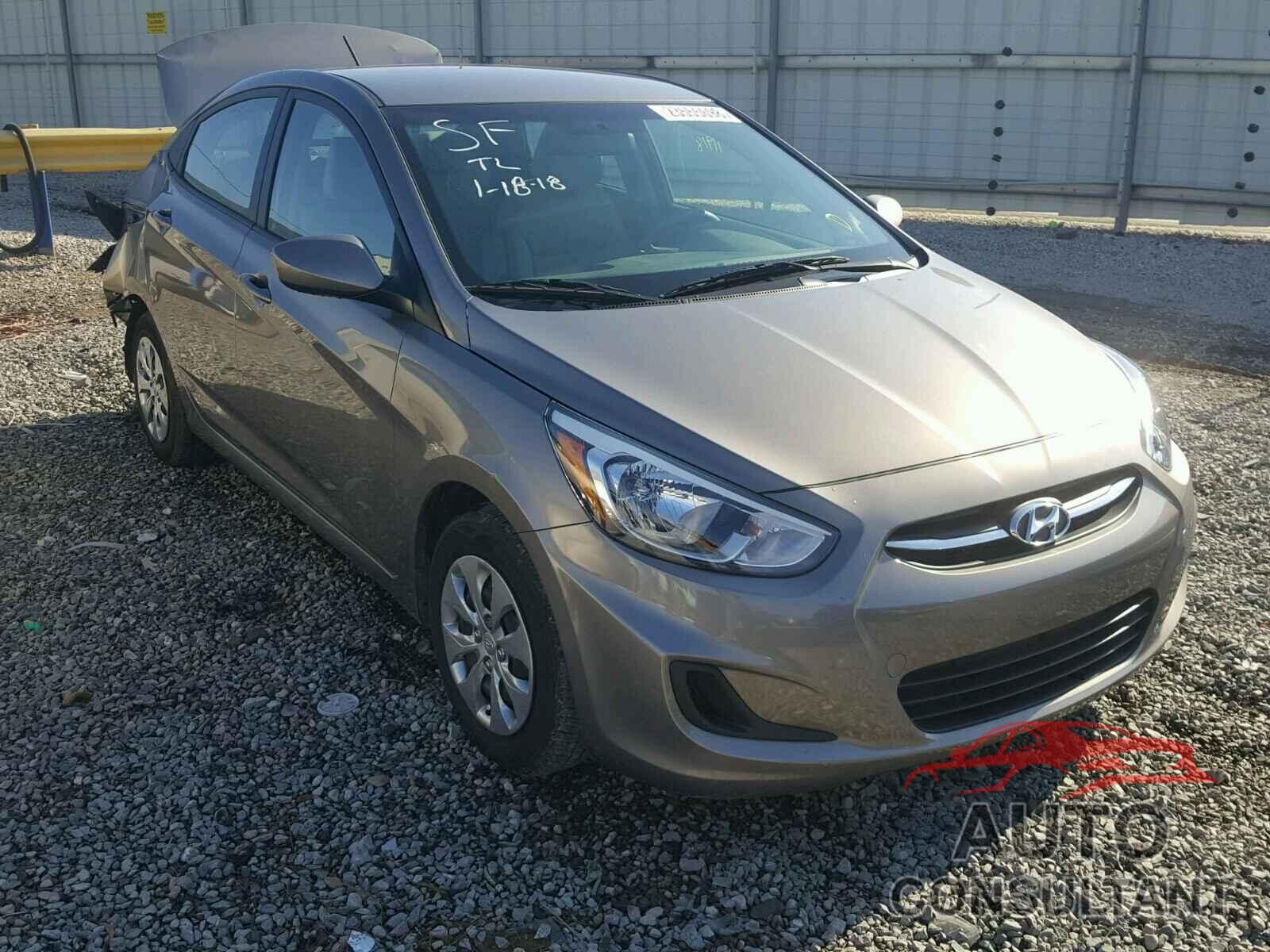 HYUNDAI ACCENT 2017 - KMHCT4AE9HU357246