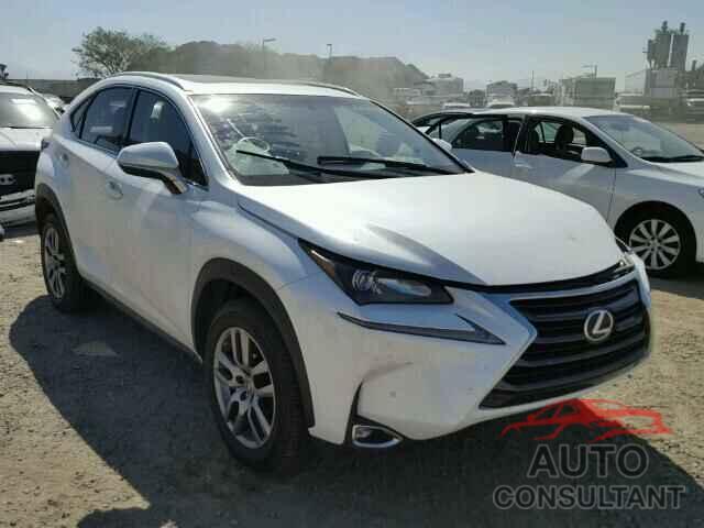 LEXUS NX 2015 - JTJYARBZ6F2004922