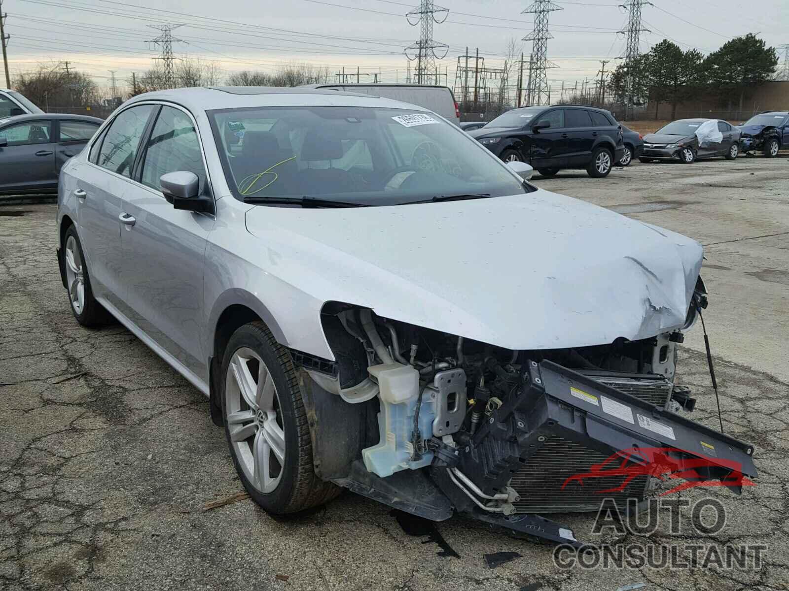 VOLKSWAGEN PASSAT 2015 - 1VWBV7A39FC058186