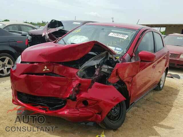 MITSUBISHI MIRAGE 2015 - ML32A3HJ7FH013216