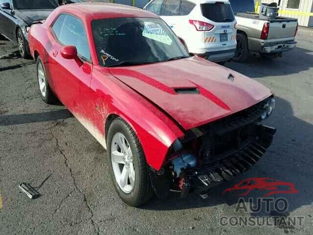 DODGE CHALLENGER 2016 - 2C3CDZFJ5GH164912