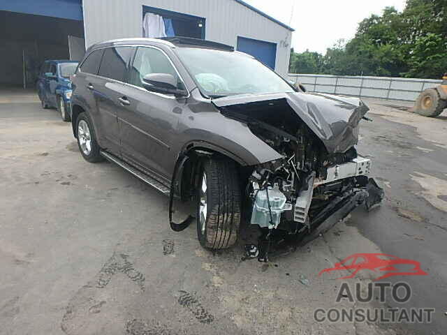 TOYOTA HIGHLANDER 2015 - 5TDDKRFH4FS103800