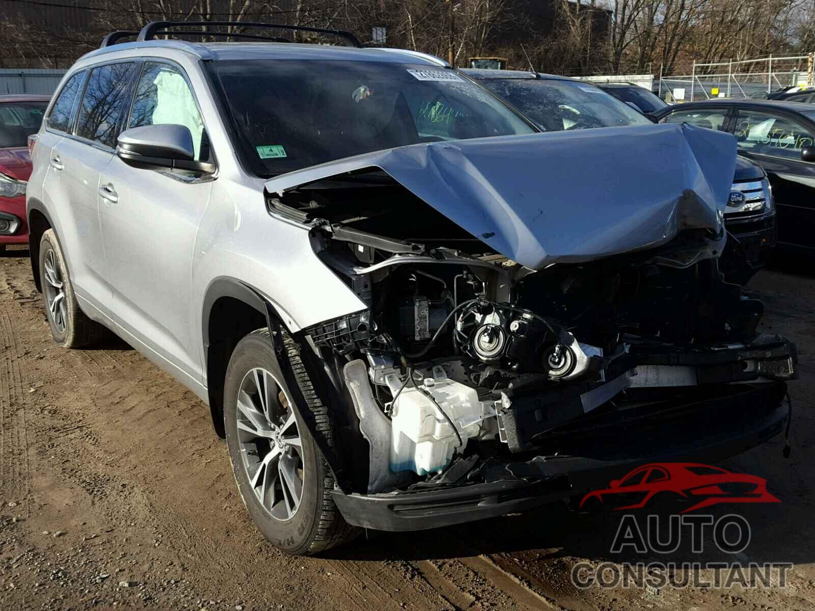TOYOTA HIGHLANDER 2016 - 5TDJKRFH4GS264488
