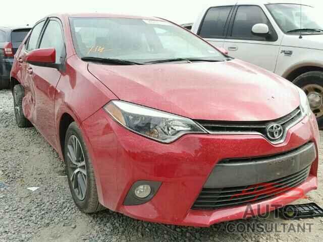 TOYOTA COROLLA 2016 - 5YFBURHE1GP483788