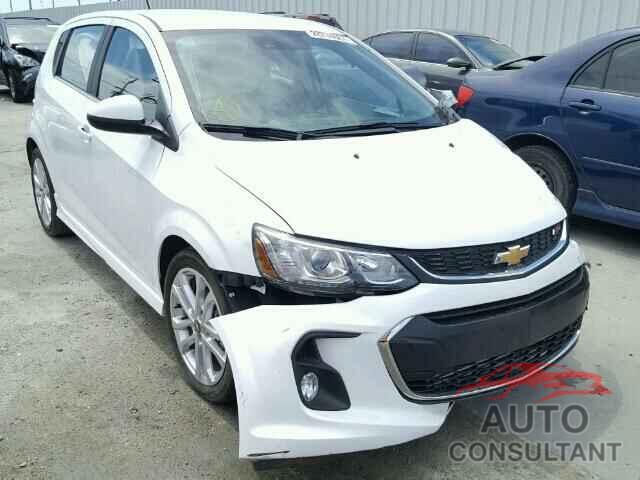 CHEVROLET SONIC 2017 - 1G1JE6SB6H4127971