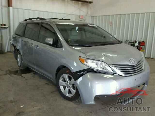 TOYOTA SIENNA 2015 - 5TDKK3DC3FS567964