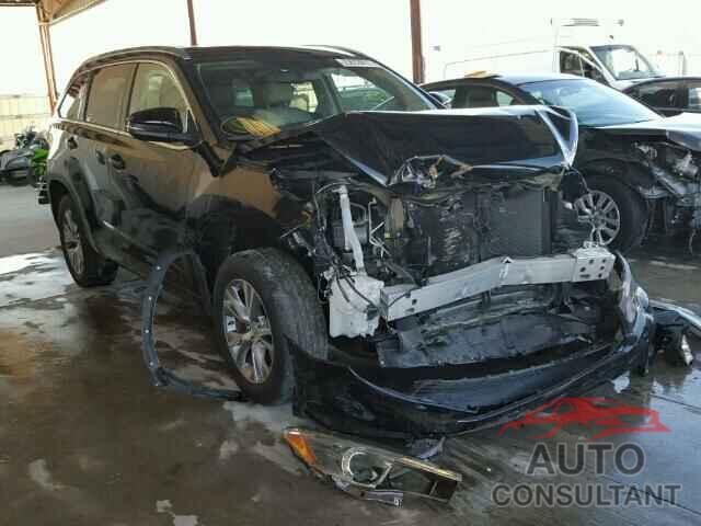 TOYOTA HIGHLANDER 2015 - 5TDKKRFH9FS079761