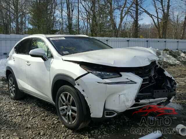 LEXUS NX 2015 - JTJBARBZ9F2022997