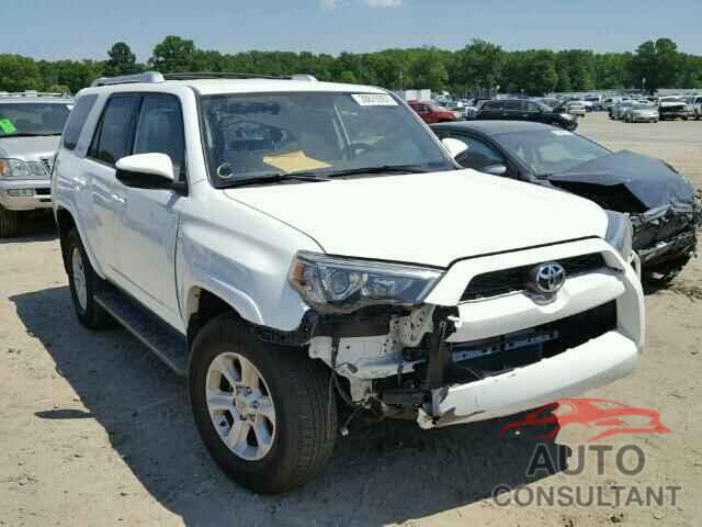 TOYOTA 4RUNNER 2016 - JTEBU5JR0G5329023