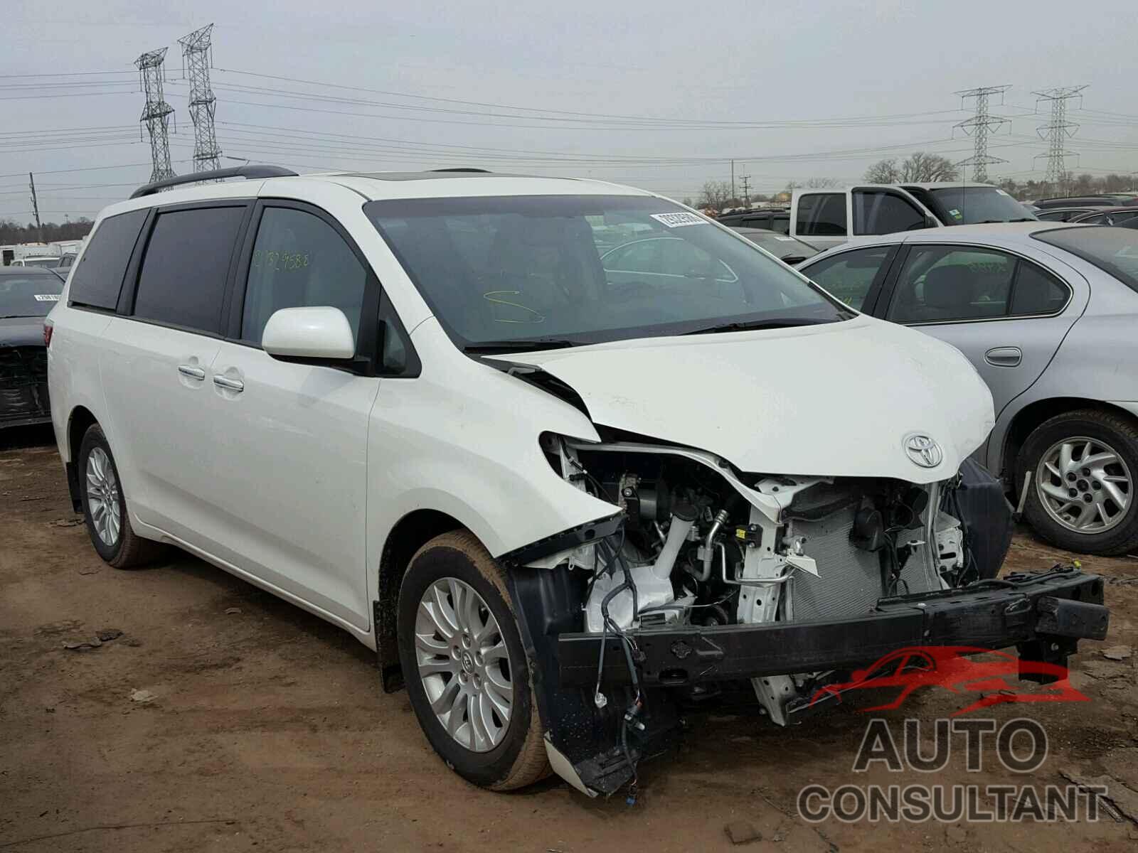 TOYOTA SIENNA 2017 - 5TDYZ3DC4HS835932