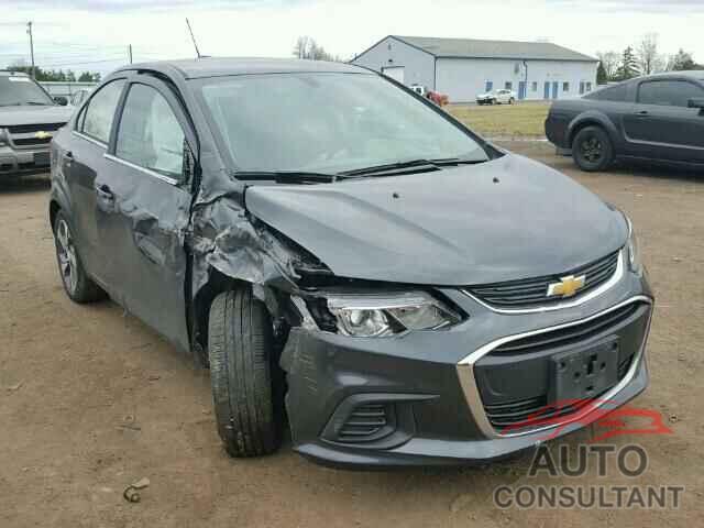 CHEVROLET SONIC 2017 - 1G1JF5SBXH4125809