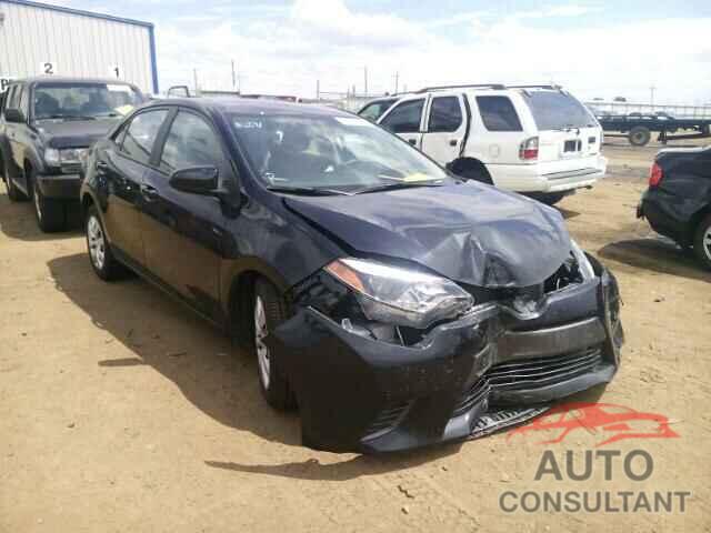 TOYOTA COROLLA 2015 - 2T1BURHE7FC312767