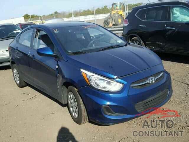 HYUNDAI ACCENT 2015 - KMHCT4AEXFU816023