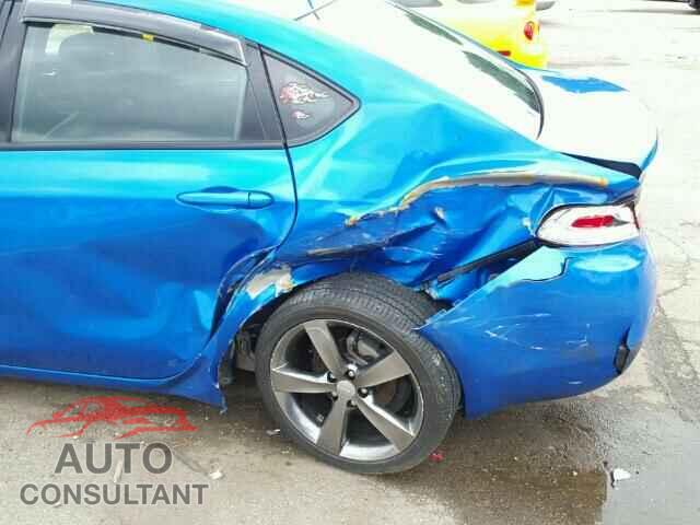 DODGE DART 2015 - 1C3CDFEB4FD253519