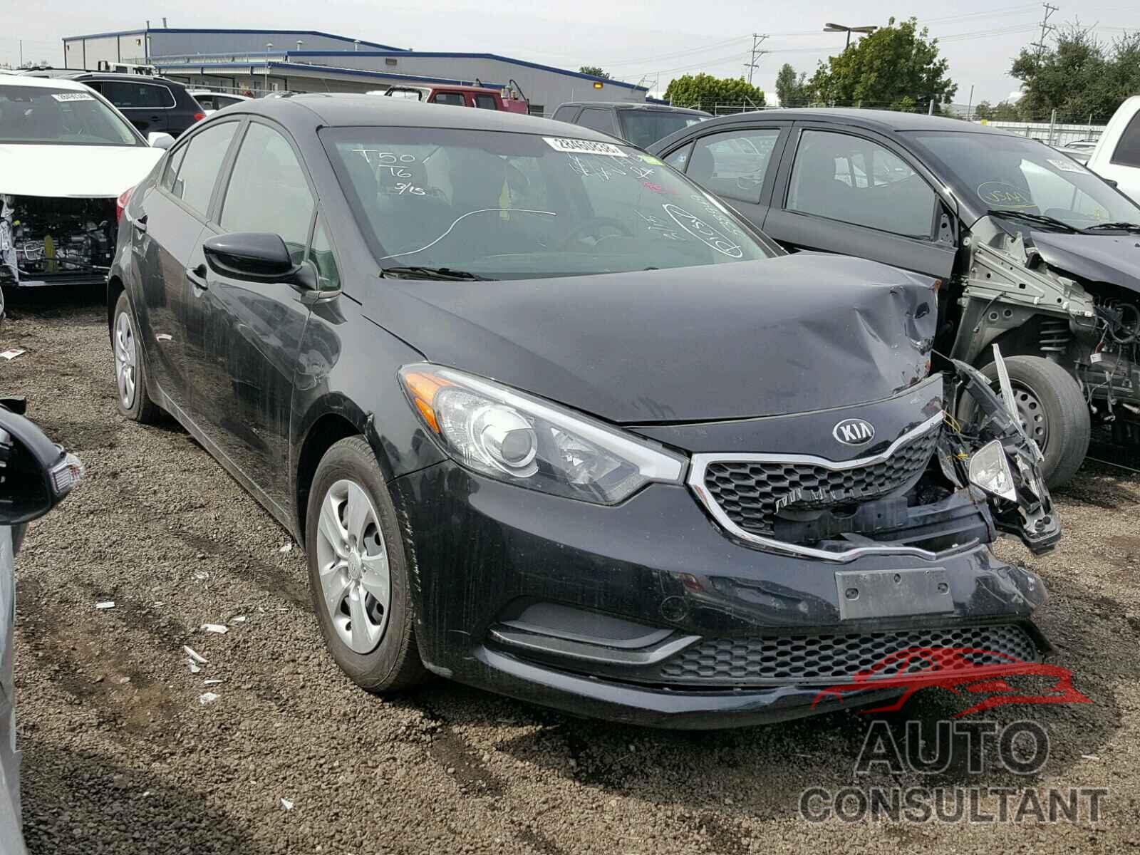 KIA FORTE 2016 - KNAFK4A62G5538949