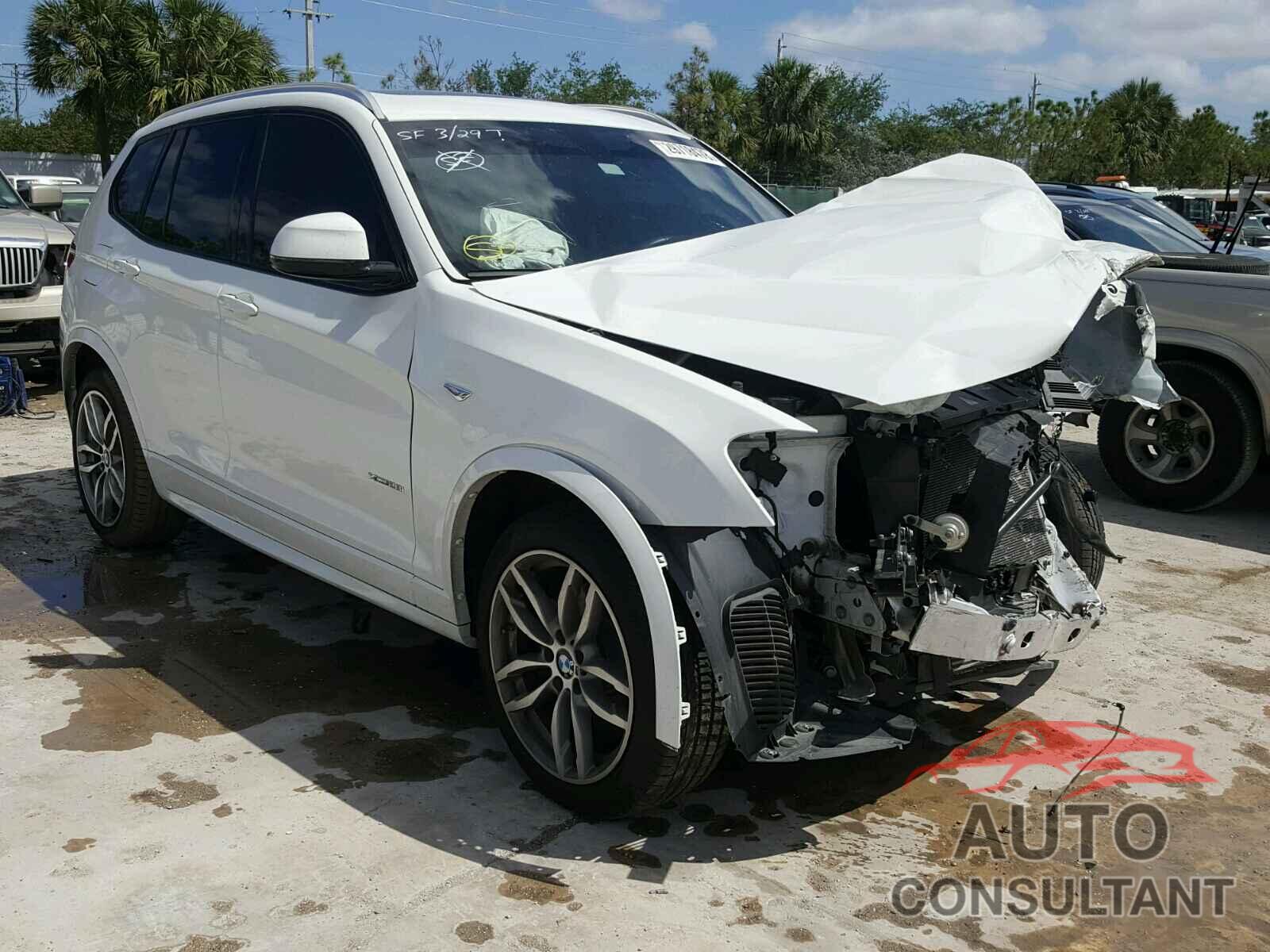 BMW X3 2015 - 5UXWX9C58F0D55042