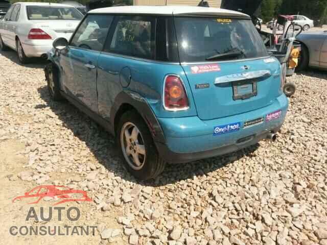 MINI COOPER 2009 - WMWMF33509TT68986