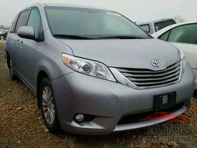 TOYOTA SIENNA 2016 - 5TDYK3DC5GS733395