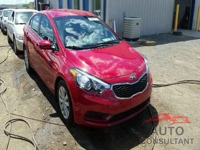 KIA FORTE 2016 - KNAFX4A60G5480213