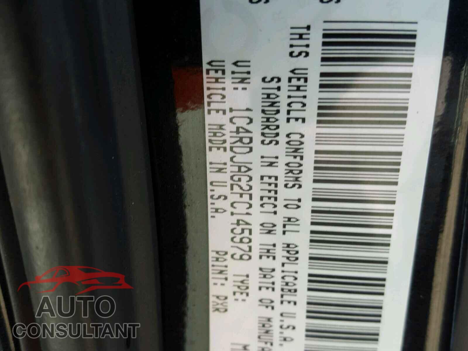 DODGE DURANGO 2015 - 1C4RDJAG2FC145979