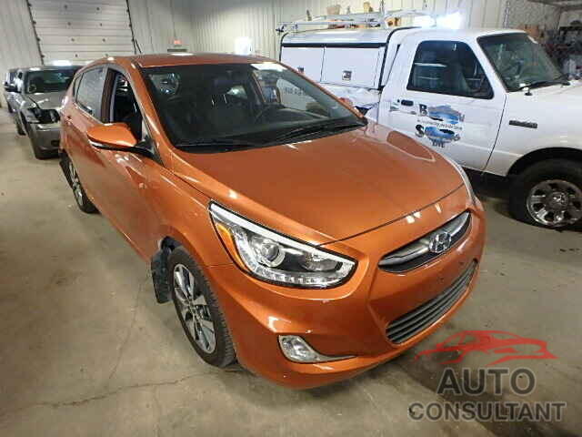 HYUNDAI ACCENT 2015 - KMHCU5AE6FU201570