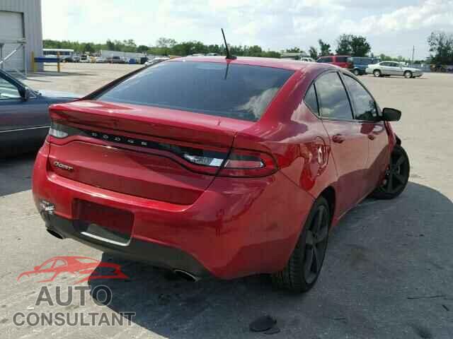 DODGE DART 2015 - 1C3CDFBB5FD112852