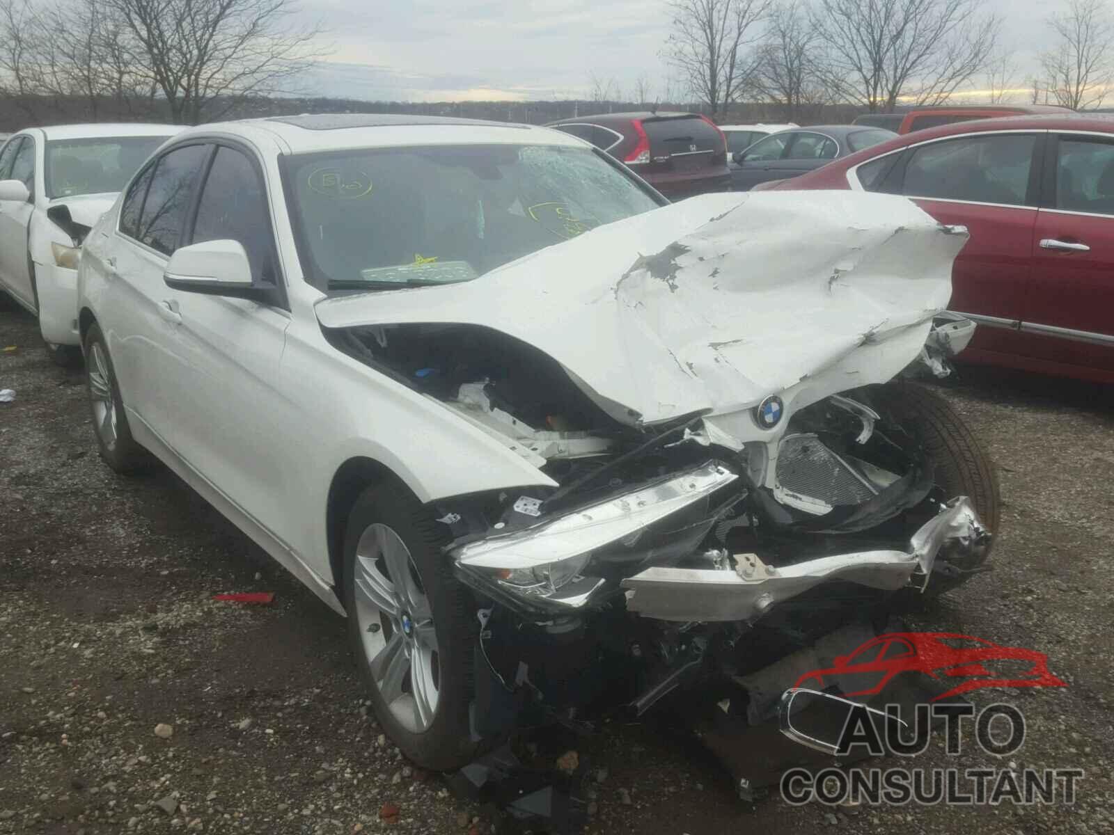 BMW 3 SERIES 2017 - WBA8D9G57HNU59020