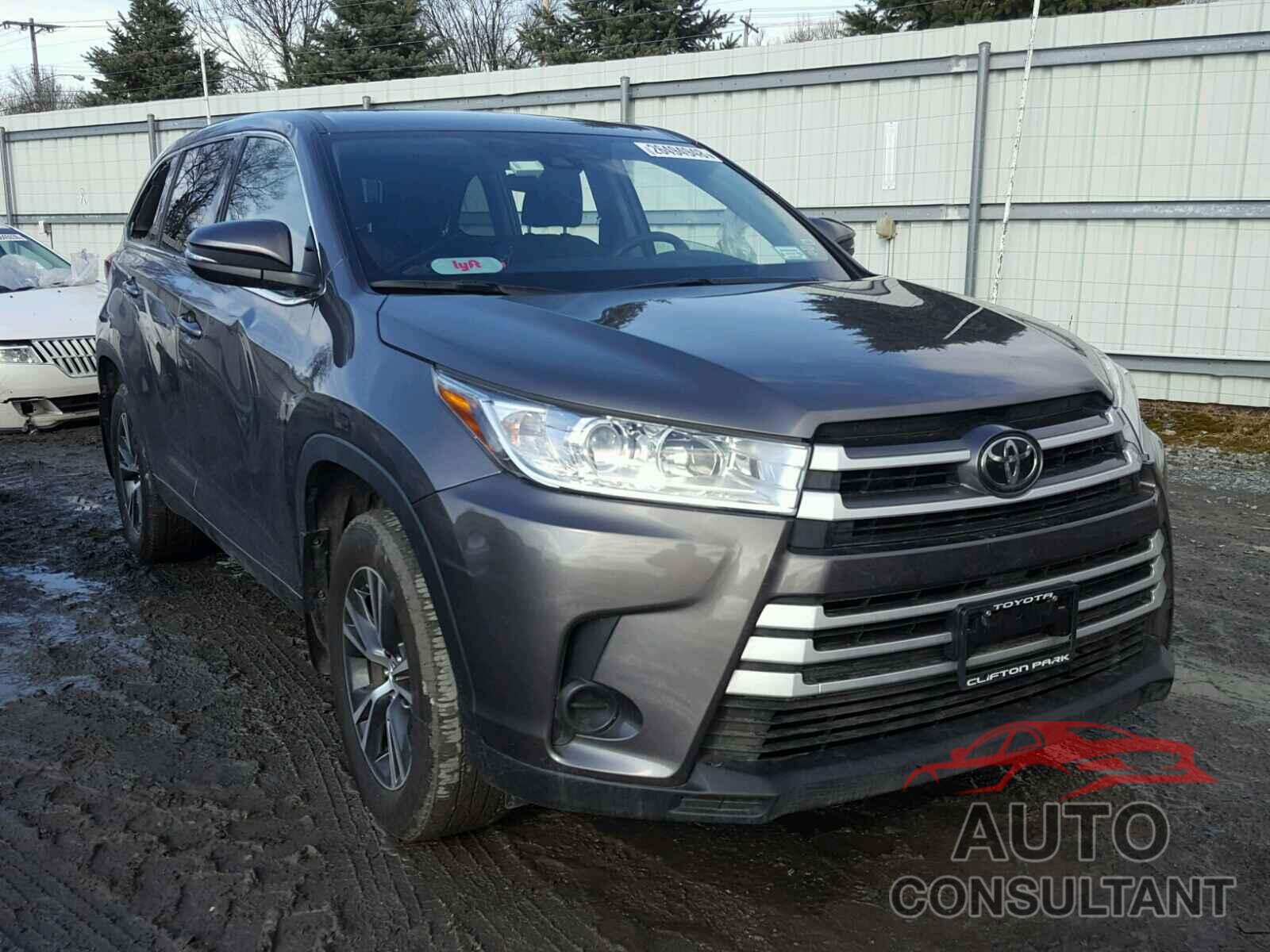 TOYOTA HIGHLANDER 2017 - 5TDBZRFH4HS437069