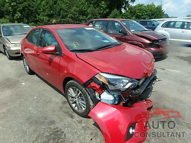 TOYOTA COROLLA 2015 - 2T1BURHE8FC318450