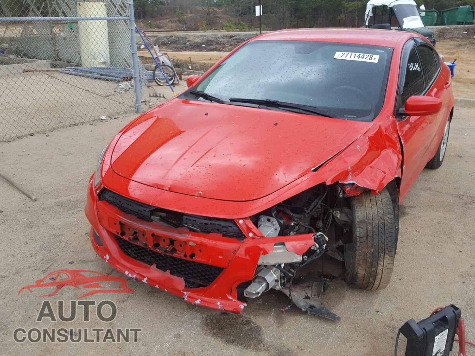 DODGE DART 2016 - 1C3CDFBB2GD616132