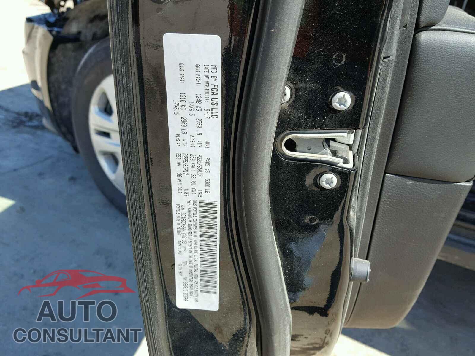 DODGE JOURNEY 2017 - 3C4PDCAB6HT676133