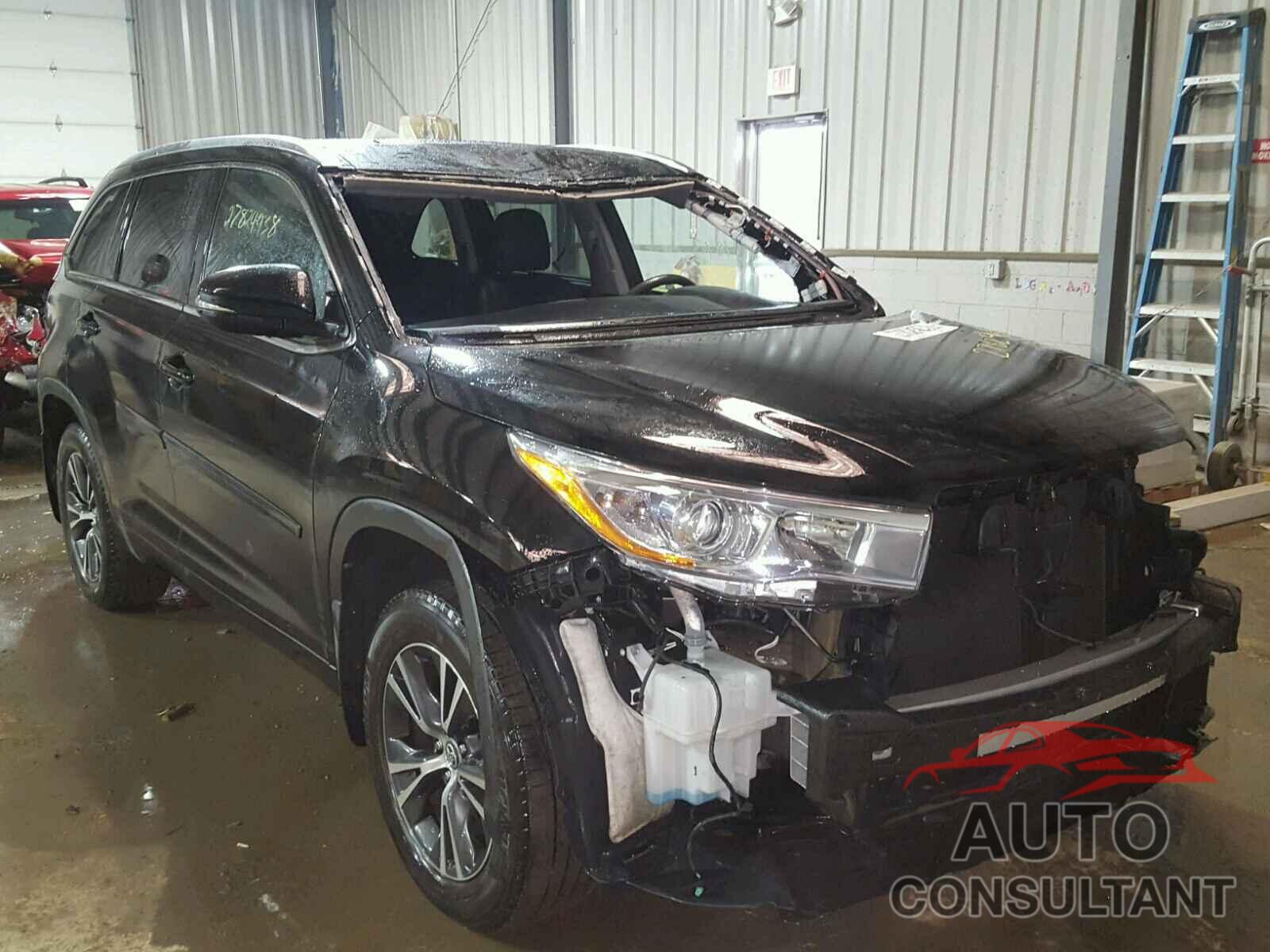 TOYOTA HIGHLANDER 2016 - 5TDJKRFH0GS505690