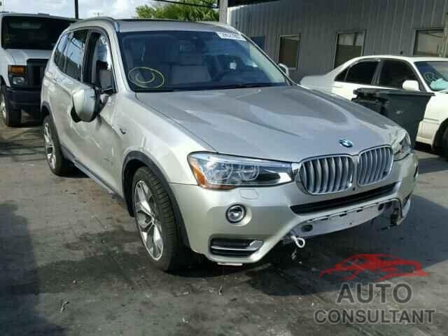 BMW X3 2017 - 5UXWX7C52H0U42181