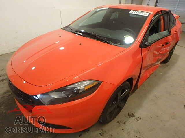 DODGE DART 2015 - 1C3CDFBBXFD415870