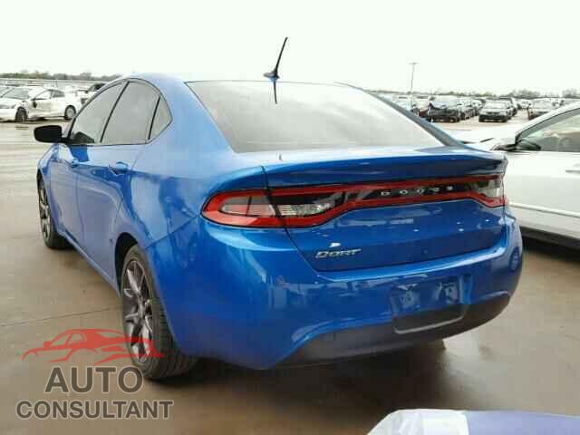 DODGE DART 2016 - 1C3CDFAA2GD555860