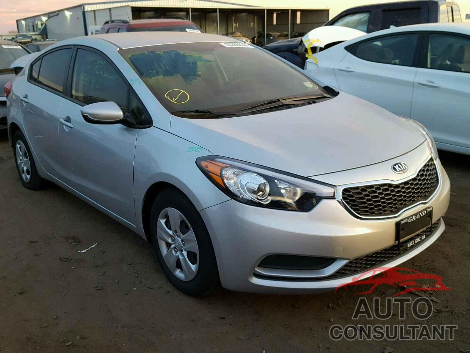 KIA FORTE 2016 - KNAFK4A68G5549390